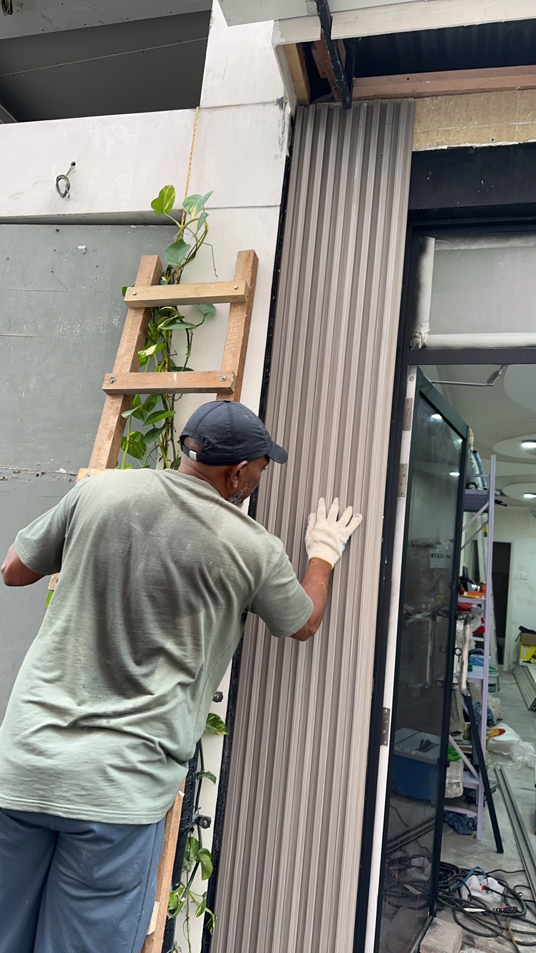 Shutter installation